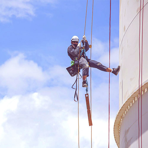 Treinamento Trabalho Seguro em altura